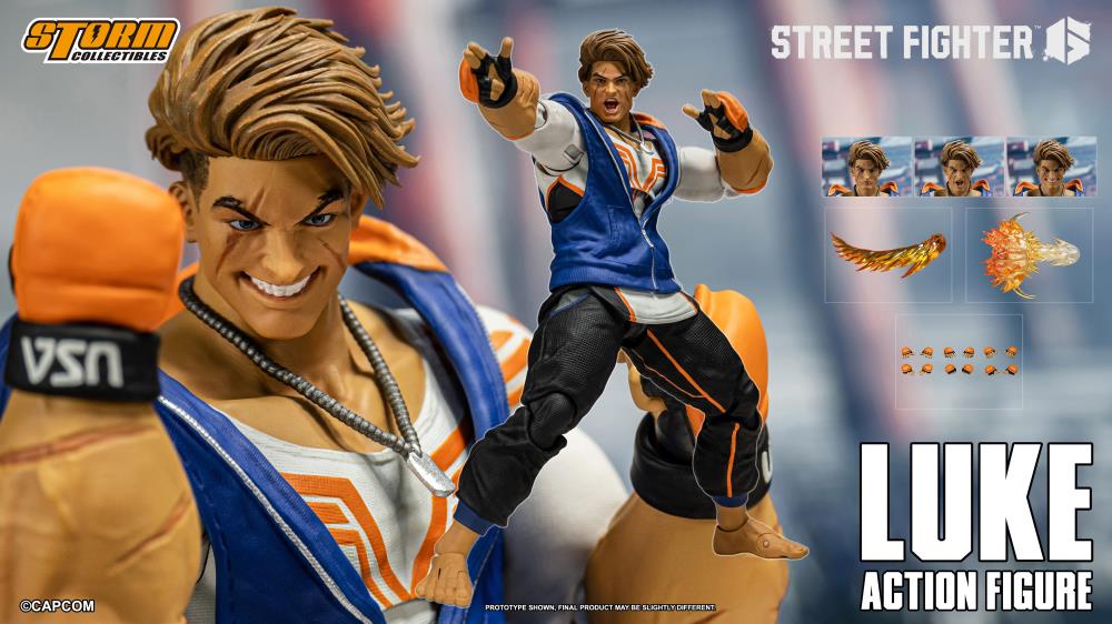 Storm Collectibles Street Fighter 6 Luke 1/12 Scale