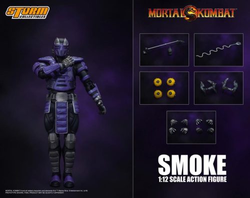 Storm Collectibles Mortal Kombat 3 Cyber Ninja Smoke 1/12 Scale