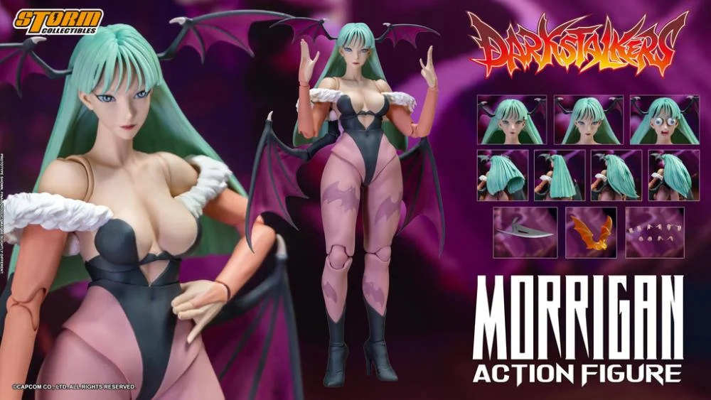 Storm Collectibles Darkstalkers Morrigan 1/12 Scale