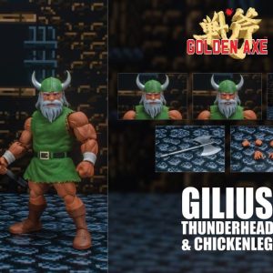 Storm Collectibles Golden Axe Gilius Thunderhead & Chickenleg Set 1/12 Scale