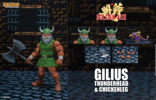 Storm Collectibles Golden Axe Gilius Thunderhead & Chickenleg Set 1/12 Scale