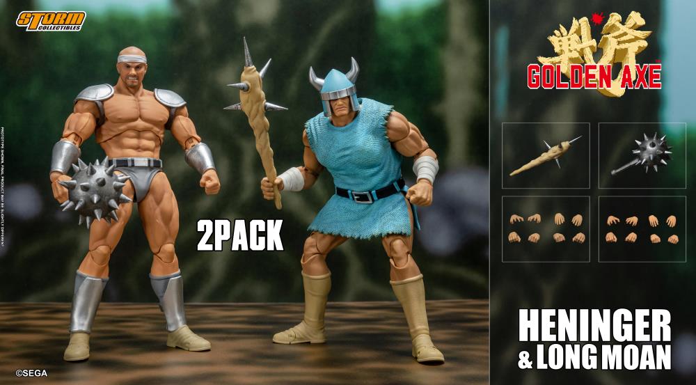 Storm Collectibles Golden Axe Heninger & Long Moan Two-Pack 1/12 Scale