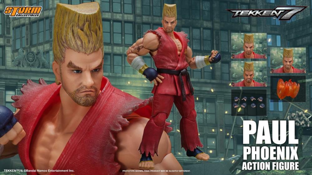 Storm Collectibles Tekken 7 Paul Phoenix 1/12 Scale