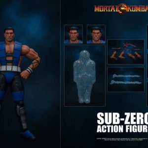 Storm Toys Mortal Kombat 3 SUB ZERO Unmasked 1/12 Figure