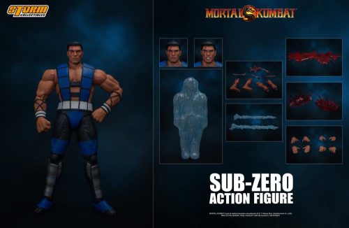 Storm Toys Mortal Kombat 3 SUB ZERO Unmasked 1/12 Figure