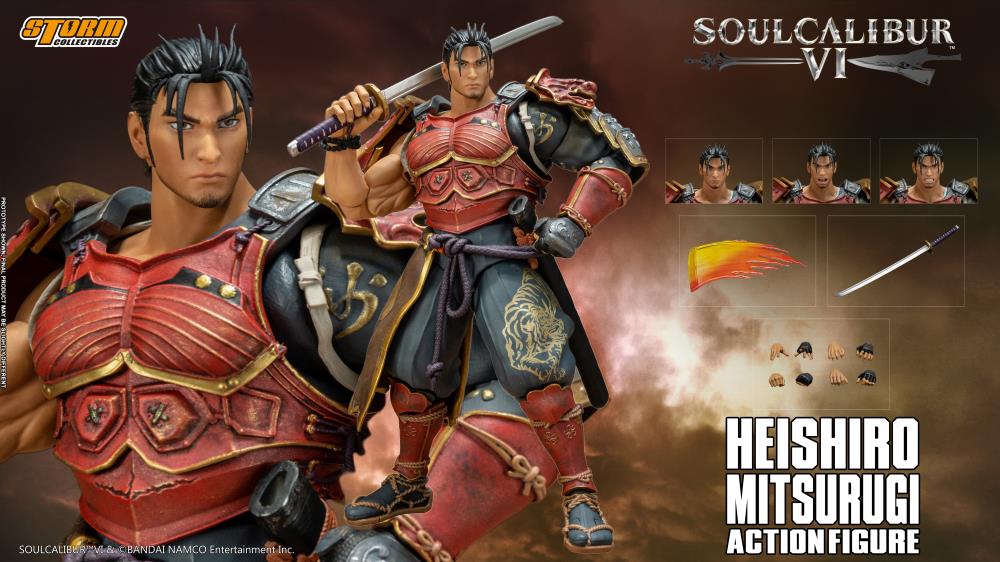 Storm Collectibles Soulcalibur VI Heishiro Mitsurugi 1/12 Scale