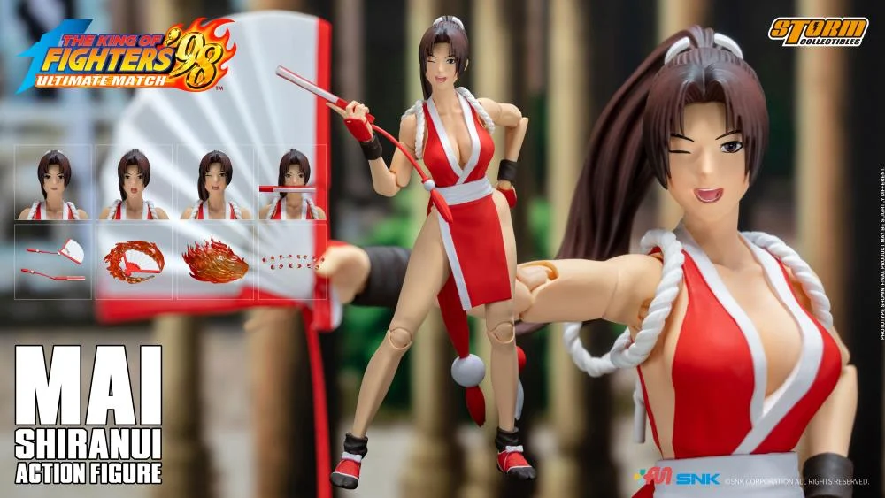 Storm Collectibles The King of Fighters 98 Ultimate Match Mai Shiranui 1/12 Scale