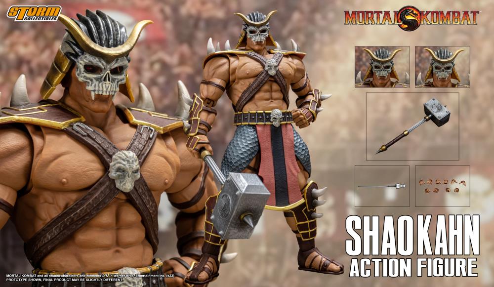 Storm Collectibles Mortal Kombat Shao Kahn 1/12 Scale