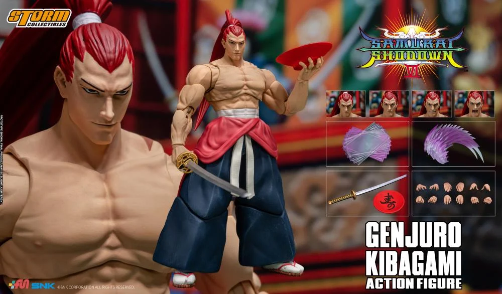 Storm Collectibles Samurai Shodown Genjuro Kibagami