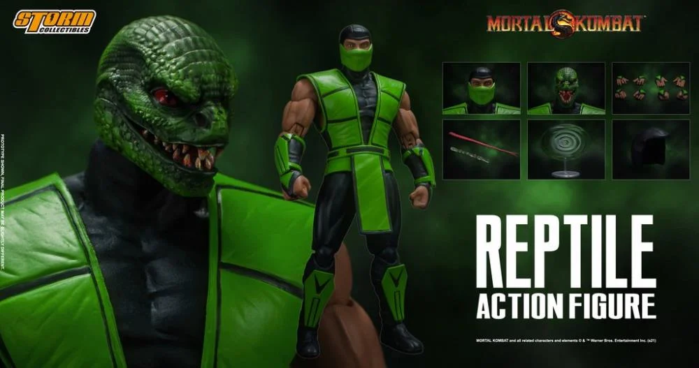 Storm Collectibles Ultimate Mortal Kombat 3 Reptile 1/12 Scale