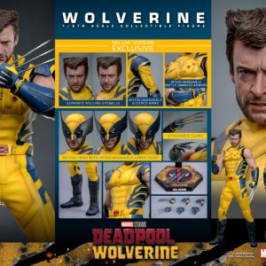 Hot Toys: Deadpool & Wolverine - Wolverine Deluxe 1:6 Scale Collectable Action Figure