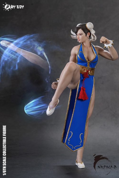 Play Toy Fighting Goddess 2.0 P023B (Blue Battle Costume Not Chun Li) 1/6 Scale