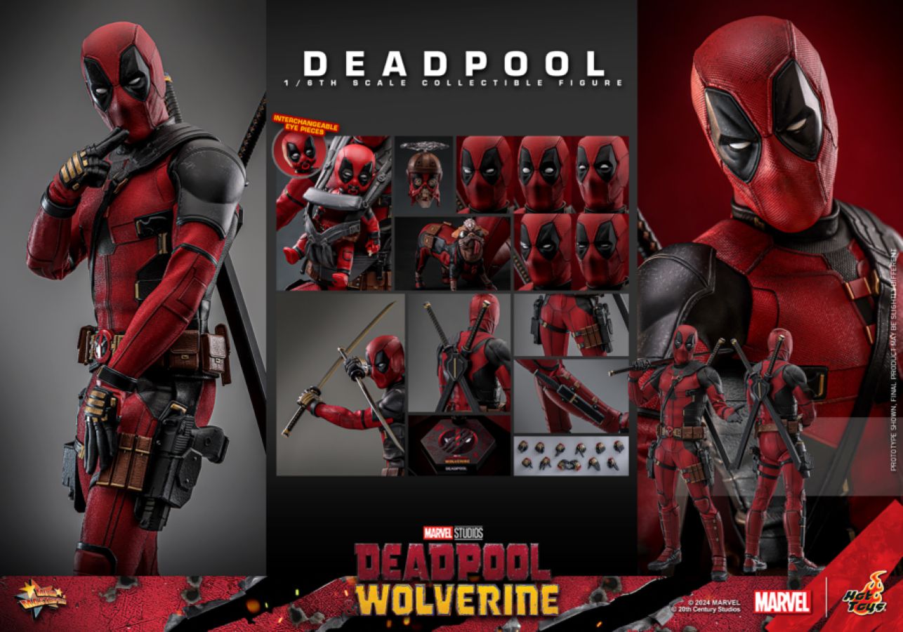 Hot Toys Deadpool and Wolverine Deadpool