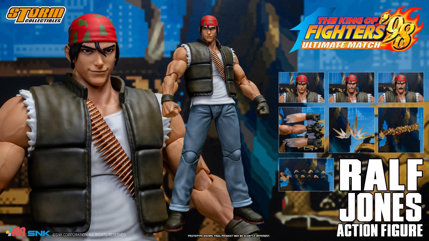 Storm Collectibles The King of Fighters 98 Ralf Jones