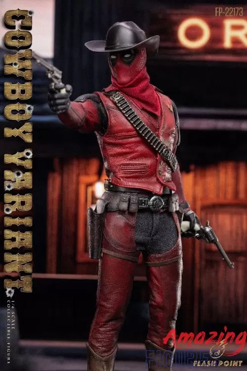Flashpoint Studios Cowboy Variant FP-22173 Not Deadpool but cowboypool 1/6 scale